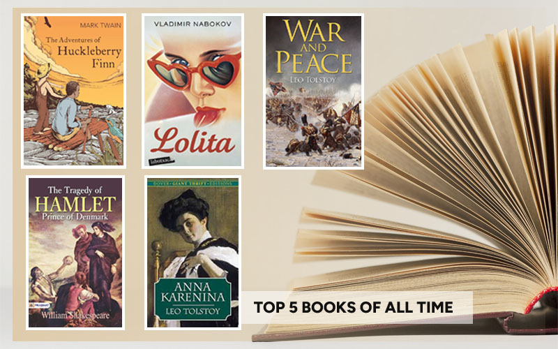 Top 5 books of all time