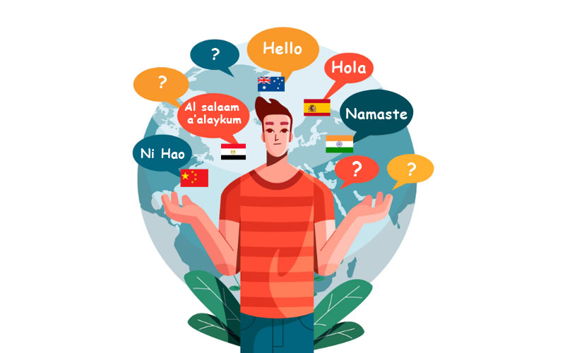 TOP 5 LANGUAGES OF THE WORLD