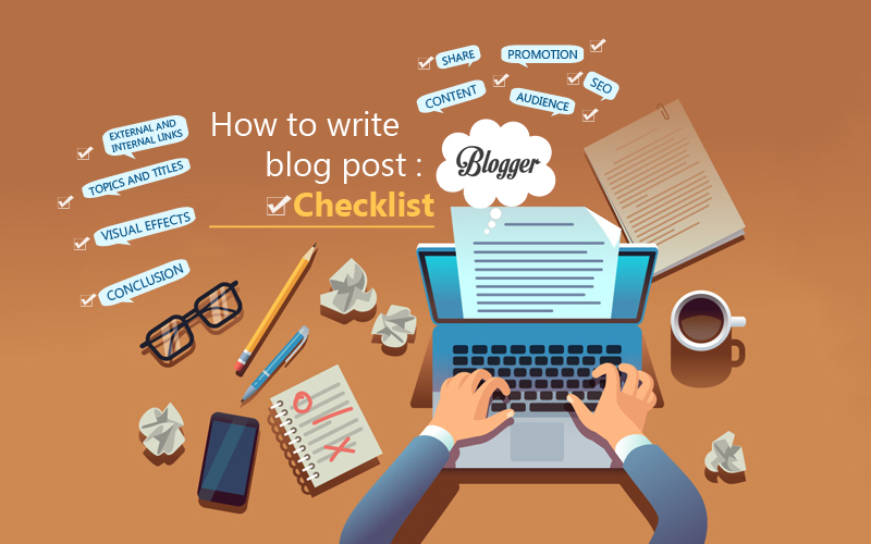 CHECKLIST BEFORE POSTING A BLOG