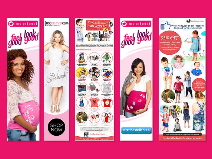Clothing Company Banner Design