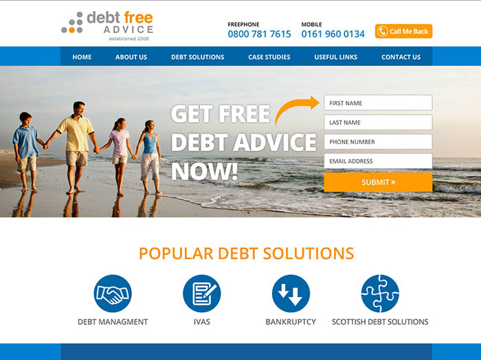Landing Page Web Design
