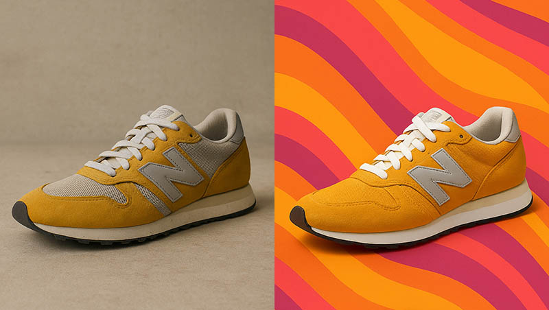 Shoes Image Editing