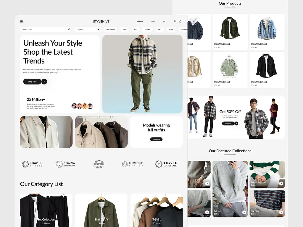 E-commerce Website Design